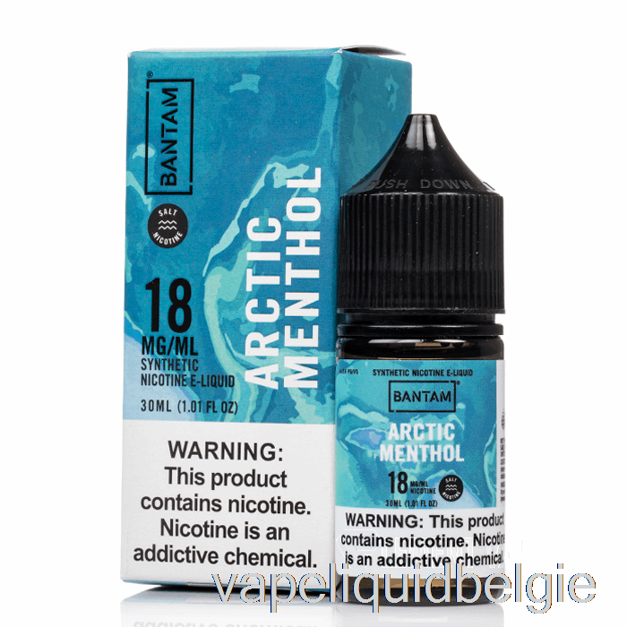 Vape Vloeibare Arctische Menthol - Krielzouten - 30 Ml 48 Mg